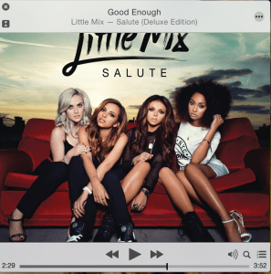 Background soundtrack for this post.