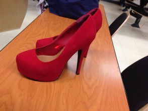 My shoes for AOII Preference on the afternoon of Sept. 20, 2015.