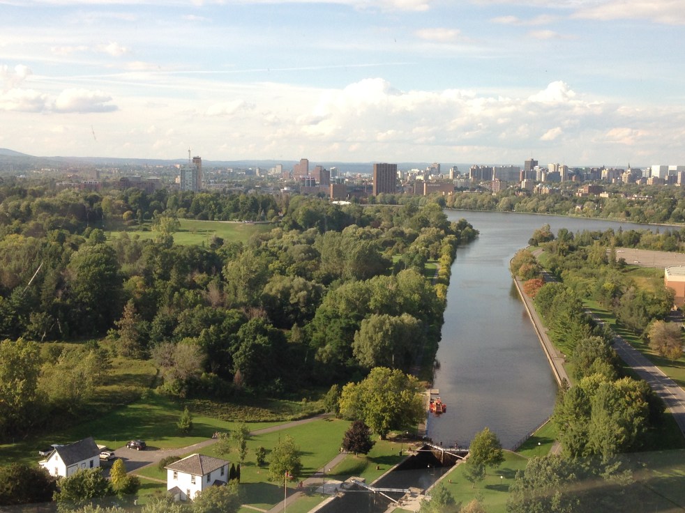 View from Dunton Tower (Summer 2016)